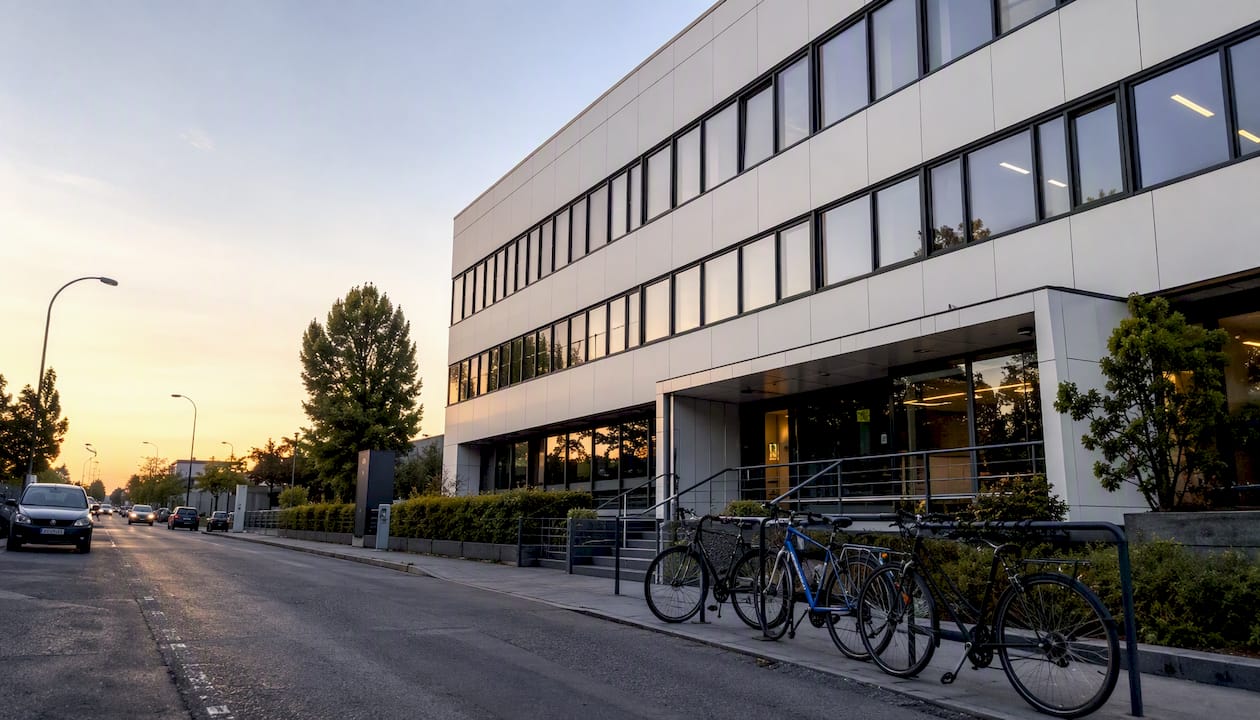 Vista esterna della sede TenCate Italia