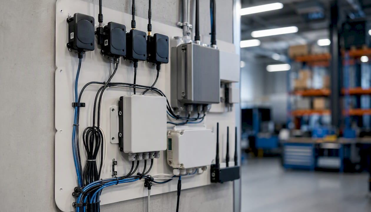 Pannello industriale con tecnologia RFID e BLE