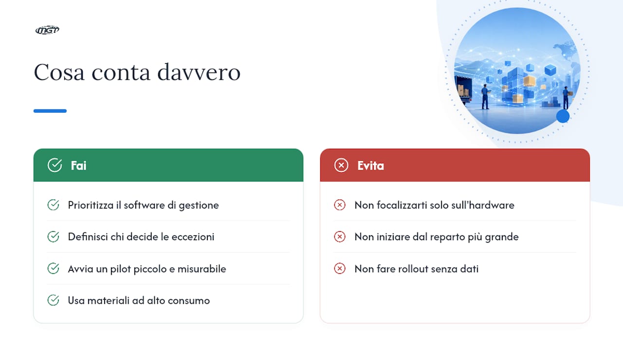 Cosa conta davvero quando si valuta questo approccio — overview diagram