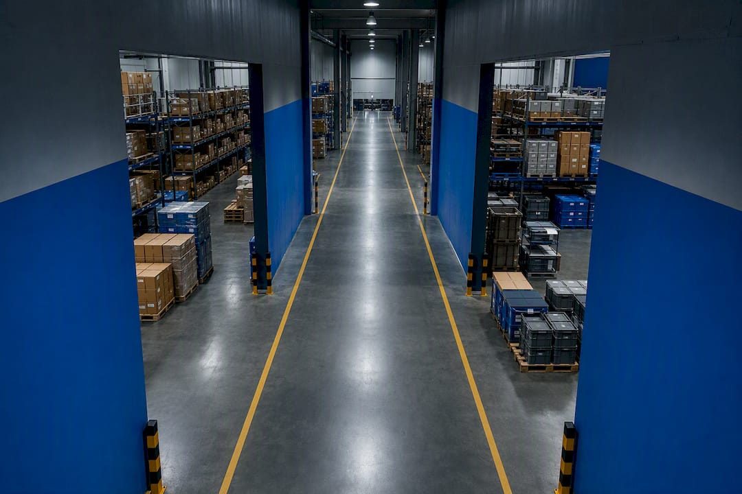 Aree di magazzino per inventari multisede