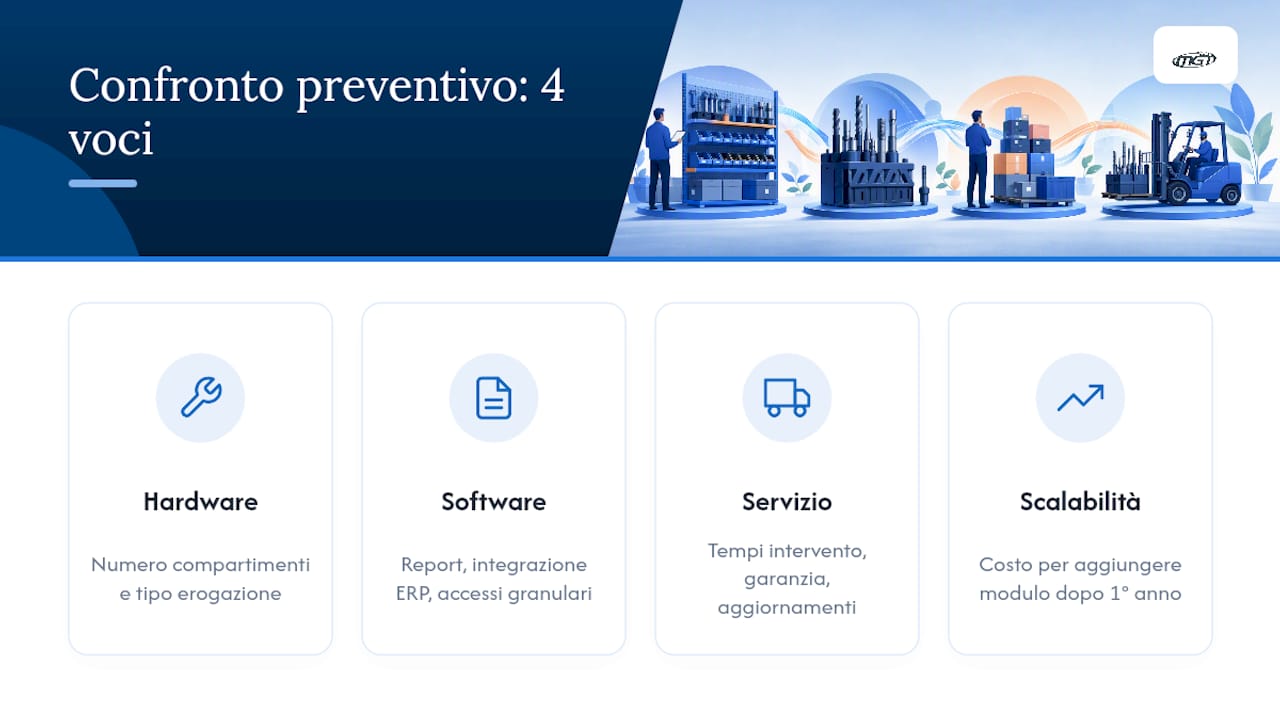 Quattro criteri per confrontare i preventivi