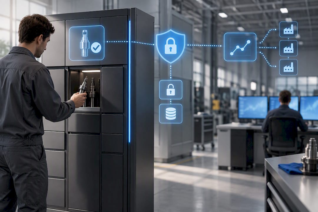 Bene industriale protetto e controllato